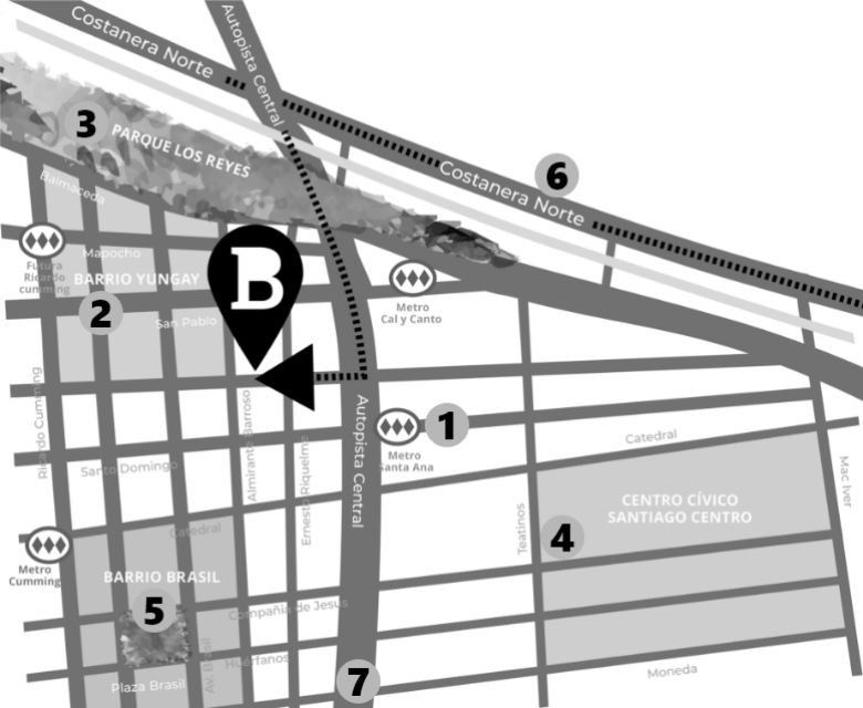 Mapa de ubicación - Distrito Barroso